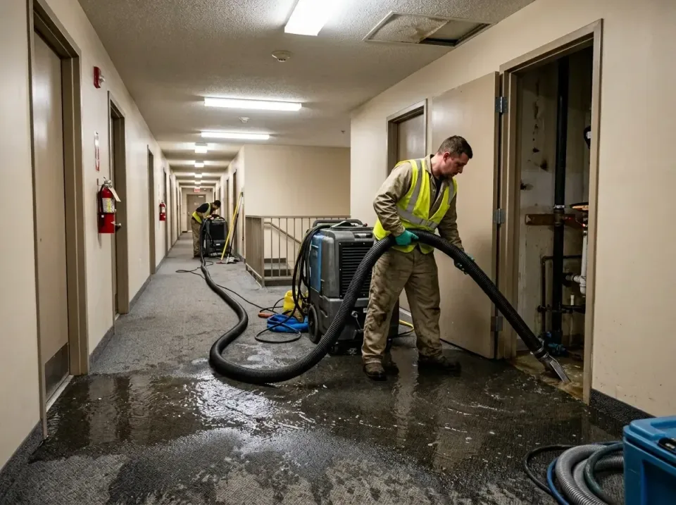 multi-unit-apartment-hallway-f-005 — frequently asked questions, Emergency Burst Pipe Water Extraction & Removal in Kinnelon…